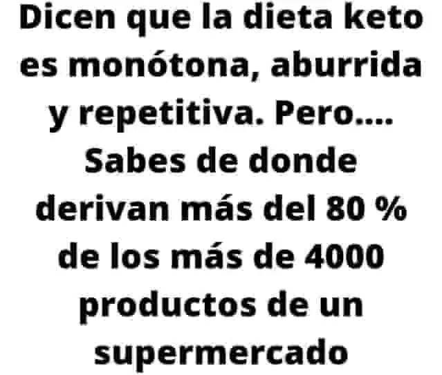 cartel que informa ¿sabes que clase de comida hay en un supermercado?