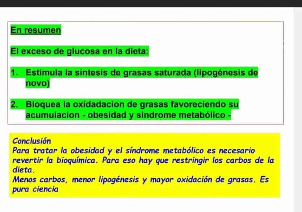 Análisis de trabajo científico sobre hiperinsulinemia.